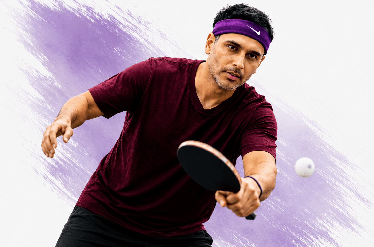 ENPP table tennis player in action
